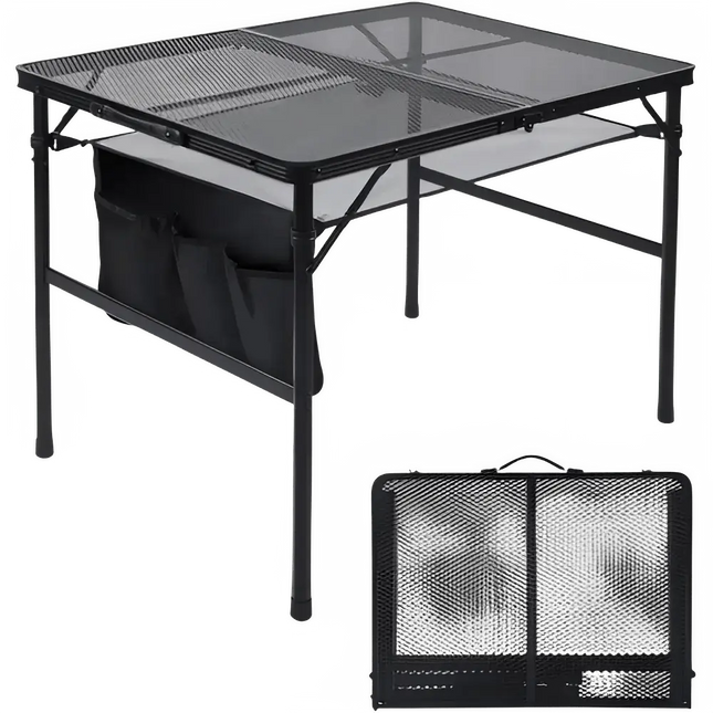 Powerful Portable Folding Table 3Ft Aluminum For Picnics - GetGadgets
