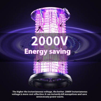 Powerful Mosquito Killer Lamp USB Rechargeable Night Light Outdoor Pest Control GetGadgets