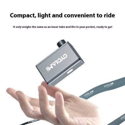 Powerful Mini Bike Pump With USB C Fast Charge On The Go GetGadgets