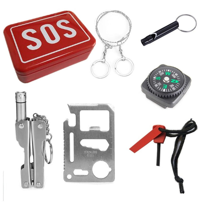 Powerful SOS Box Compact Iron Box With Tools Be Prepared GetGadgets