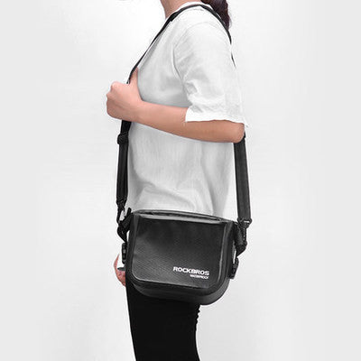 Epic Waterproof Bicycle Front Bag With Reflective Panel Keeps Gear Dry GetGadgets