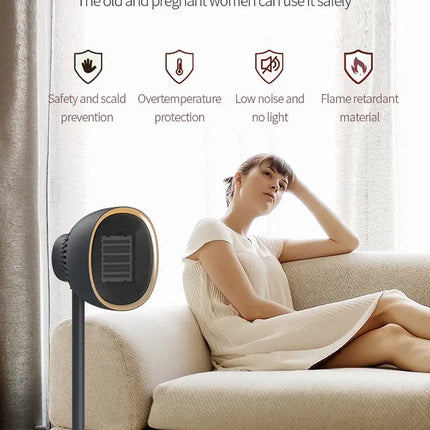 PTC Keramische Heater Fan voor Desk & Vloer - GetGadgets