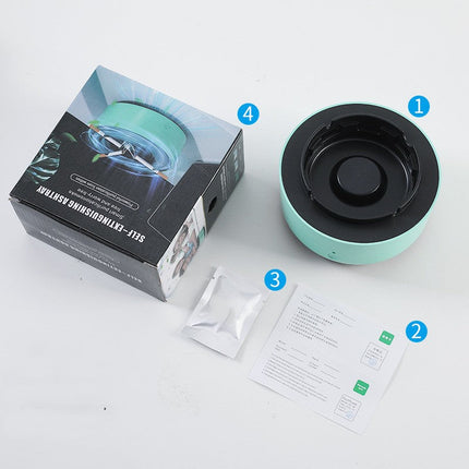 Powerful Auto Ashtray With Ion Purifier For Car Fresh Air GetGadgets