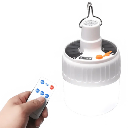 Brilliant Portable Solar Camping Lantern With 5 Lighting Modes For All Night Adventures - GetGadgets