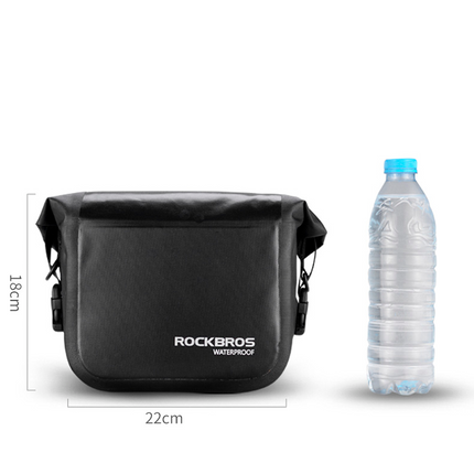 Epic Waterproof Bicycle Front Bag With Reflective Panel Keeps Gear Dry GetGadgets