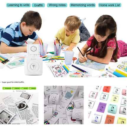 Dreamy Pocket Bluetooth Printer Inkless Photos On The Go GetGadgets