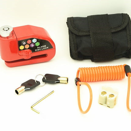 Powerful Mountain Bike Alarm Lock With Triple Beep Alarm Deters Thieves GetGadgets