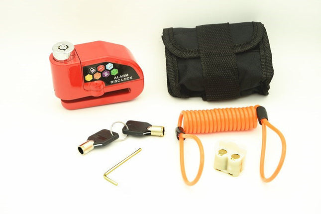 Powerful Mountain Bike Alarm Lock With Triple Beep Alarm Deters Thieves GetGadgets