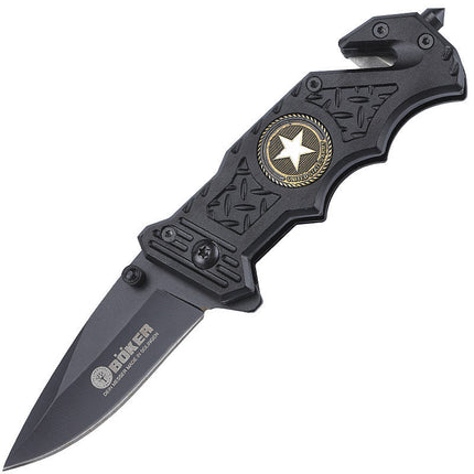 Rugged Folding Survival Knife With 6.2 Blade And 45 Degree Angle Outdoor Ready GetGadgets