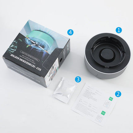 Powerful Auto Ashtray With Ion Purifier For Car Fresh Air GetGadgets