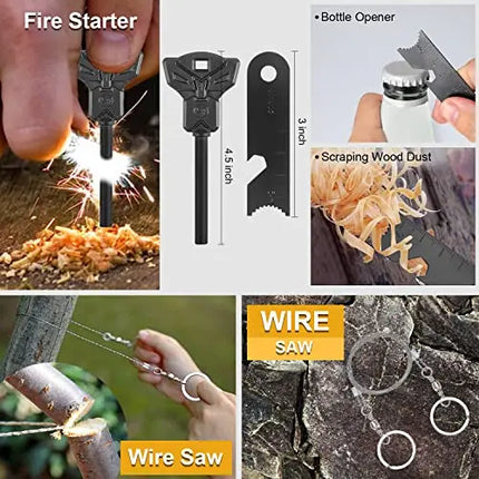 Survival Gear Kit For Men Gifts Dad Husband Camping 33 In 1 - GetGadgets