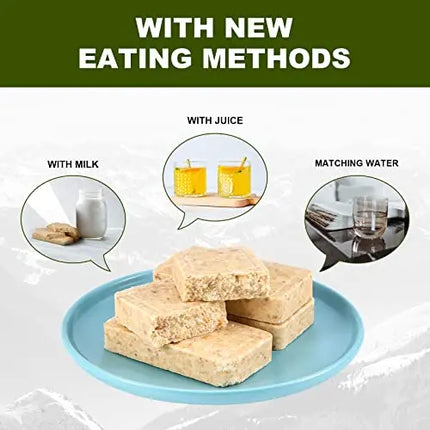Emergency Food Rations High Energy Bars 12 Pack For Campers - GetGadgets