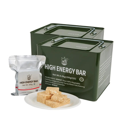 Emergency Food Rations High Energy Bars 12 Pack For Campers - GetGadgets