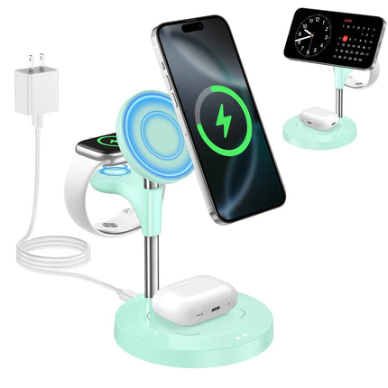 Ultimate Aeinidi Three In One Wireless Charger For iPhone Apple Watch AirPods With Effortless Docking - GetGadgets