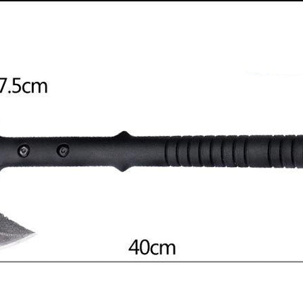 Rugged Stainless Camping Axe With Flat Edge For Wood Chops GetGadgets