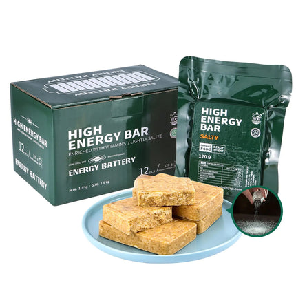 Emergency Food Rations High Energy Bars 12 Pack For Campers - GetGadgets