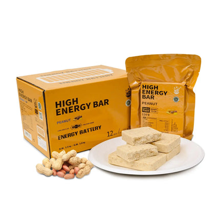 Emergency Food Rations High Energy Bars 12 Pack For Campers - GetGadgets