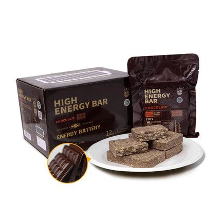 Emergency Food Rations High Energy Bars 12 Pack For Campers - GetGadgets
