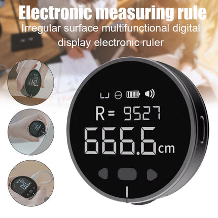 Powerful Electronic Measuring Ruler HD LCD 8 Functions For Precise Portability GetGadgets