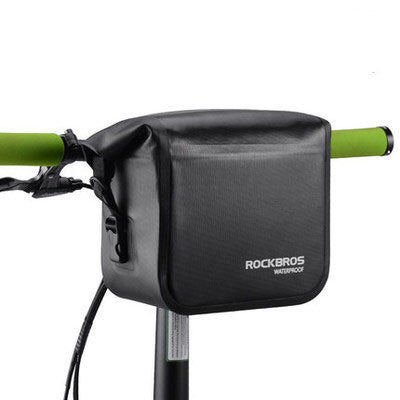 Epic Waterproof Bicycle Front Bag With Reflective Panel Keeps Gear Dry GetGadgets