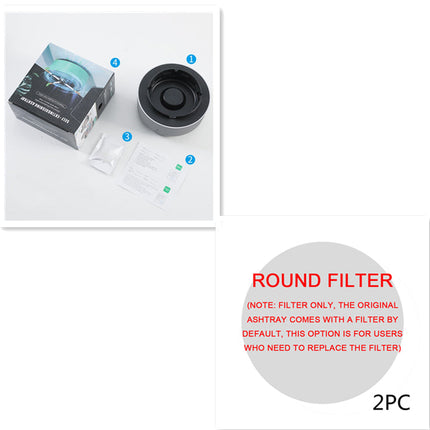 Powerful Auto Ashtray With Ion Purifier For Car Fresh Air GetGadgets