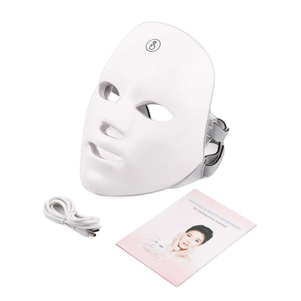 Radiant Facial Device With Multi Spectrum LED For Clear Glow