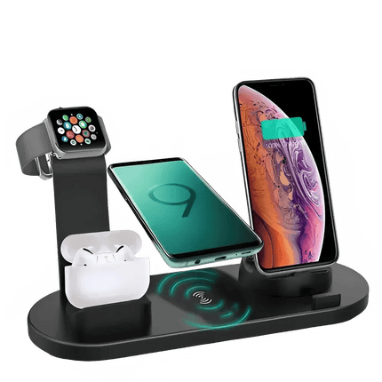 Powerful 7-In-1 Wireless Charger For Apple Devices With Fast Charging And Simultaneous All In One Convenience - GetGadgets