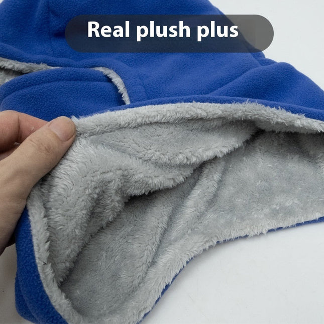 Extreme Windproof Fleece Hooded Scarf With Mask Warmth GetGadgets