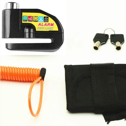 Ironclad Bicycle Lock With Alarm For Fast Theft Deterrence GetGadgets