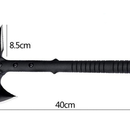 Rugged Stainless Camping Axe With Flat Edge For Wood Chops GetGadgets