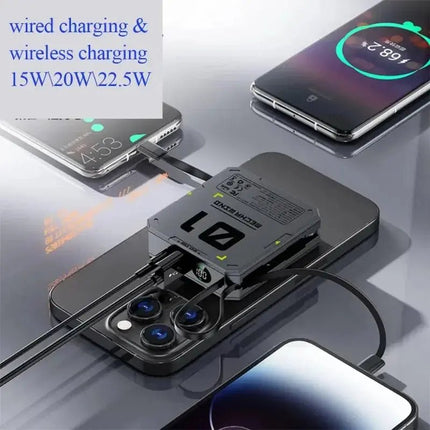 Amazing Magnetic 15W Wireless Power Bank 5000mAh On The Go - GetGadgets