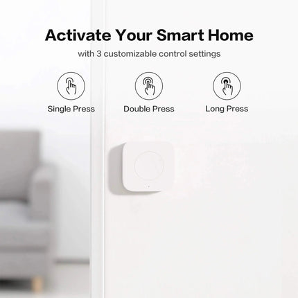 Amazing Zigbee Mini Wireless Switch One-Button Control - GetGadgets
