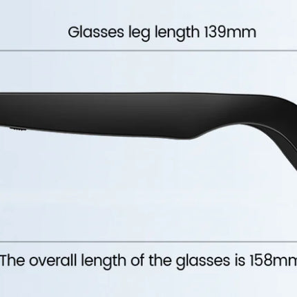 Powerful AI Camera Glasses With Anti Shake For Clear Video