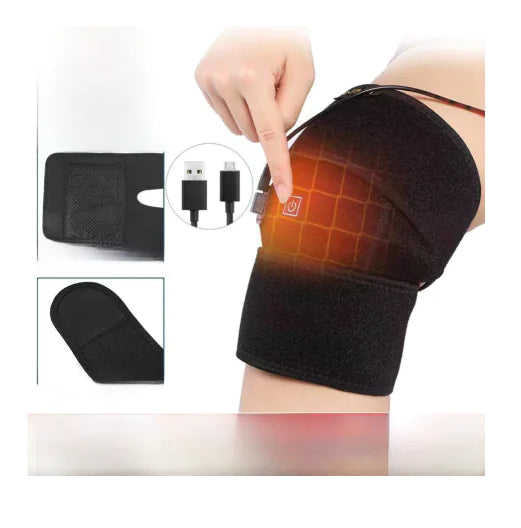 Cozy USB Heated Knee Brace With Temperature Control For Pain Relief