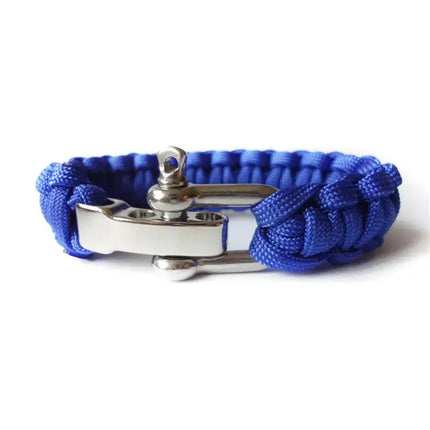 Emergency Paracord Survival Bracelet Adjustable For Hikers - GetGadgets