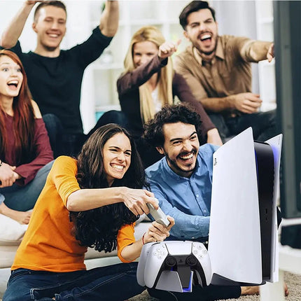 Stunning PS5 DualSense Charging Dock For Two Controllers With Blue LED Status Keeps Controllers Ready - GetGadgets