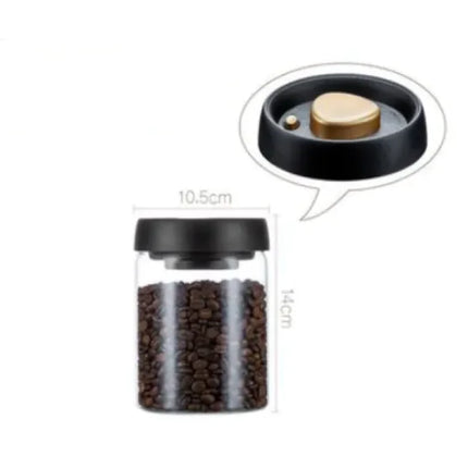 Vibrant Vacuum Sealed Glass Storage Jar Set Keeps Foods Fresh