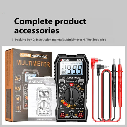 Powerful Digital Multimeter With 600V AC DC Voltage Range For Precise Readings
