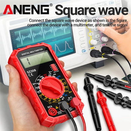 Powerful Digital Multimeter With 600V AC DC Voltage Range For Precise Readings