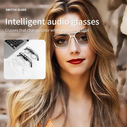 GS10 Bluetooth Glasses Smart Sunglasses UV380 For Music - GetGadgets