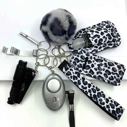 Empowering Self Defense Keychain Set For Women Quick Access Daily Safety