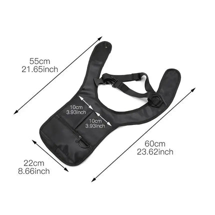 Travel Safe Anti-Theft Safety Hidden Underarm Shoulder Bag Double-Bag Design Pouch Secret Agent Shoulder Phone Case Wallet Bags - GetGadgets