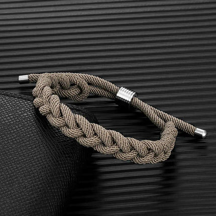 MKENDN Shoelace Survival Bracelet Adjustable Emergency Rope - GetGadgets