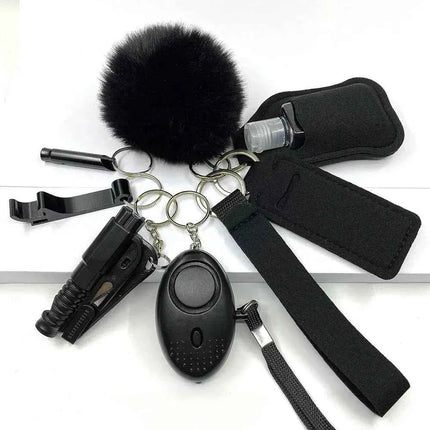 Empowering Self Defense Keychain Set For Women Quick Access Daily Safety