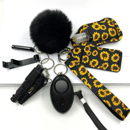 Empowering Self Defense Keychain Set For Women Quick Access Daily Safety GetGadgets