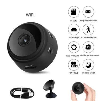 A9 Mini Smart Camera 1080P WiFi For Security Homeowners - GetGadgets