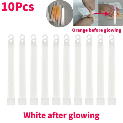 6 Inch Glow Light Sticks For Survival Hiking Camping Gear - GetGadgets