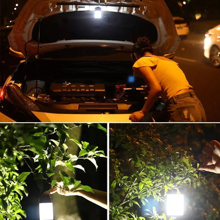 Powerful USB Camping Lamps With Magnetic Hangers Handsfree - GetGadgets