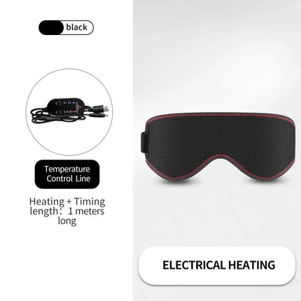 Heated Eye Mask Deep Heat Therapy For Home Relaxation - GetGadgets