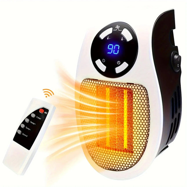 Mini Wall Heater Energy Efficient 500W for Office and Home - GetGadgets